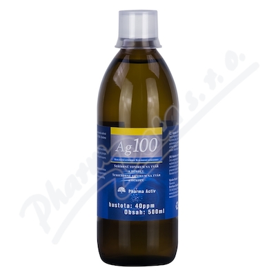 Koloidní Stříbro Ag100 40ppm 500ml