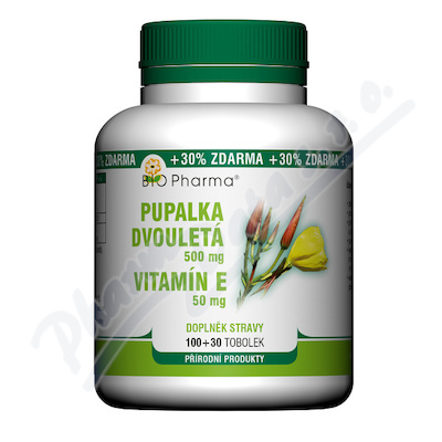 Pupalka Dv.500mg Vit.e 50mg Tobolek 100+30 Bio-pharma