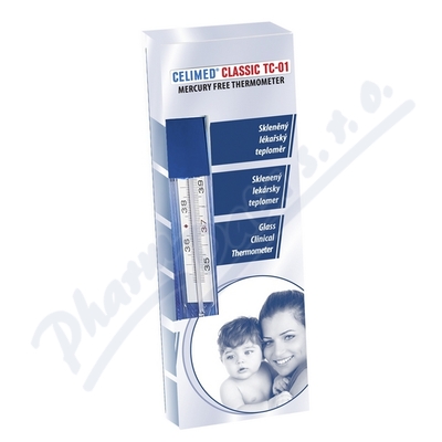 Teploměr Lékařský Bezrtuťový Celimed Tc01 Classic