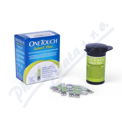 One Touch Select Plus Testovací Proužky 50ks
