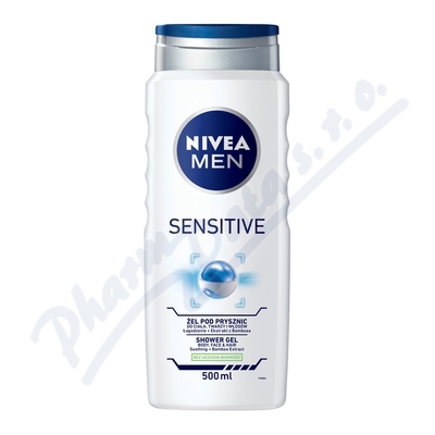 Nivea Men Sensitive sprchový gel 500 ml