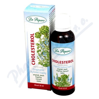 Dr.popov Kapky Bylinné Cholesterol 50ml