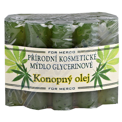 Přír.kosmetické Mýdlo Glycer.s Konopným Olejem100g
