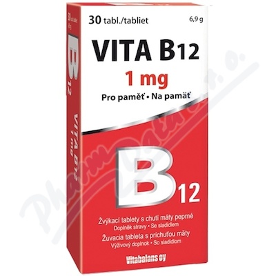 Vita B12 1mg Tbl.30