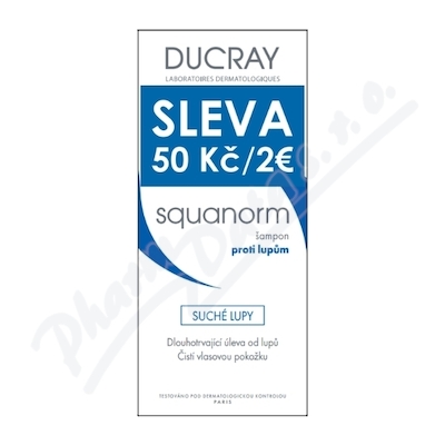 Ducray Squanorm šampon-suché Lupy 200ml Sleva