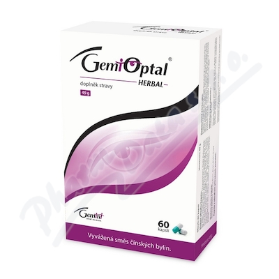 Gemioptal Herbal Cps.60