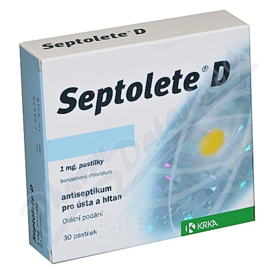 Septolete D 30 pastilek