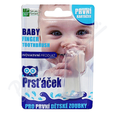 Dětský Zubní Kartáček Na Prst 0m+ 9117