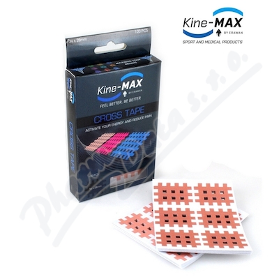 Kine-max Cross Tape Křížový Tejp Vel. M 120ks
