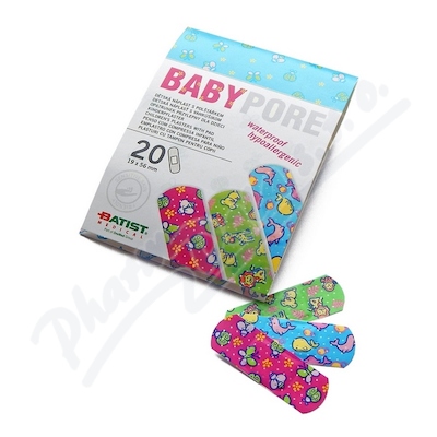 Babypore Dětská Náplast 19x56mm 20ks