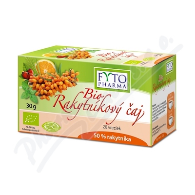 Rakytníkový čaj Bio 20x1.5g Fytopharma