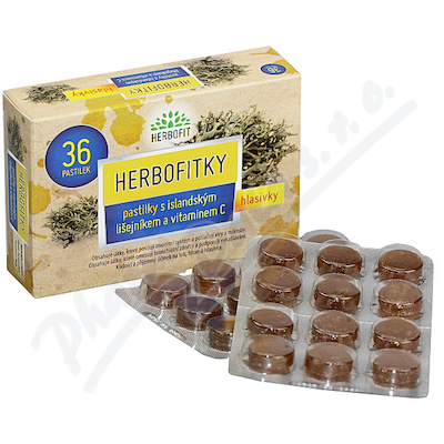 Herbofitky S Islandským Lišejníkem A Vit.c 36ks