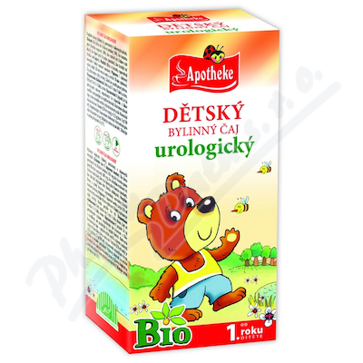 Apotheke Dětský Bylinný čaj Urologický Bio 20x1.5g