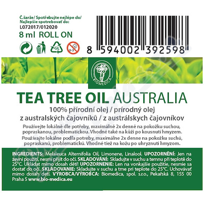 Tea Tree Oil Australia 8ml