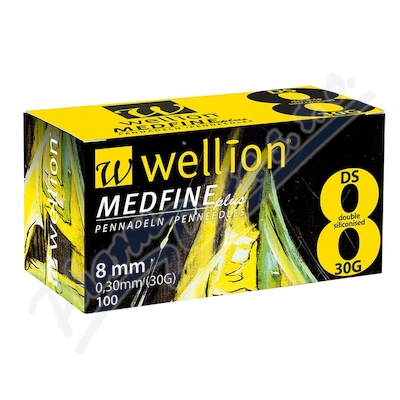 Wellion Medfine Plus Jehly Pro Inzulínová Pera jehly pro všechna inzulínová pera, vel. 30g x 8 mm