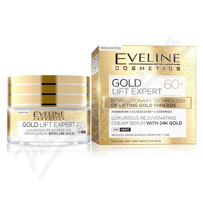Eveline Gold Lift Expert Denní/noční Krém 60+ 50ml