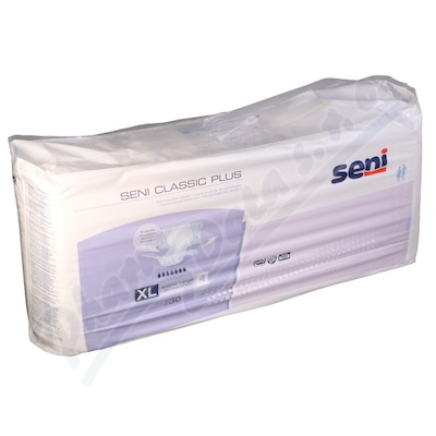 Seni Classic Plus Extra Large kalhotky absorpční prodyšné noční, boky 130-170cm,
