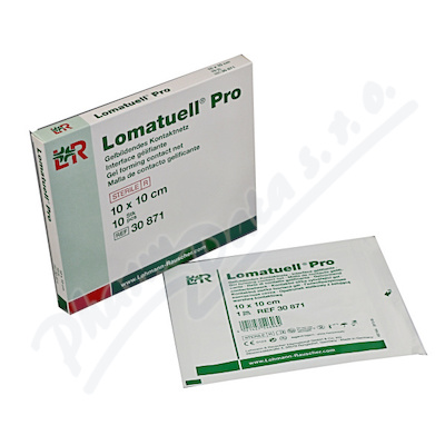 Lomatuell Pro hydrokoloid sterilní krytí 10cmx10cm 10 kusů