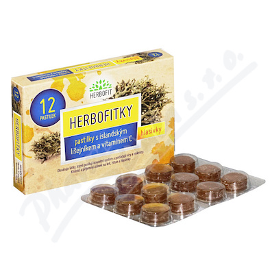Herbofitky S Islandským Lišejníkem A Vit.c 12ks