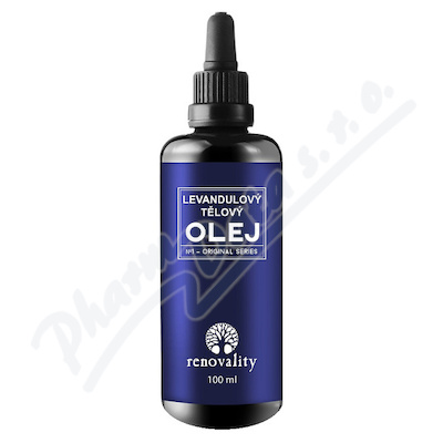Renovality Masážní A Tělový Olej Levandule 100 Ml