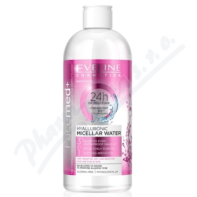 Eveline Face Med+ Hyaluronová Micelární Voda 400ml