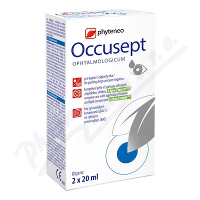 Occusept Oční Kapky 2x20ml Eneo