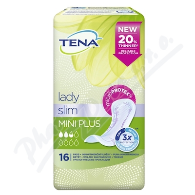 Tena Lady Slim Mini Plus vložky absorpční,275ml,16ks