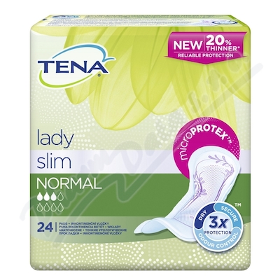Tena Lady Slim Normal vložky absorpční,350ml,24ks