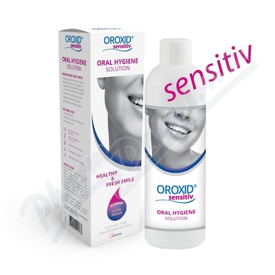 Oroxid Sensitiv Roztok 250 Ml Pro ústní Hygienu