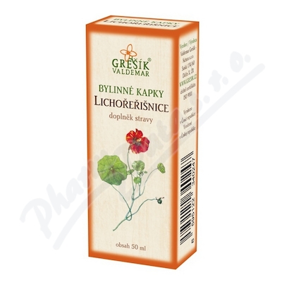 Grešík Bylinné Kapky Lichořeřišnice 50ml