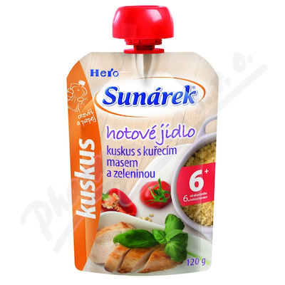 Sunar Hotové Jídlo Kuskus S Kuřec.masem A Zel.120g
