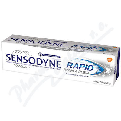 Sensodyne Rapid Whitening Zubní Pasta 75ml