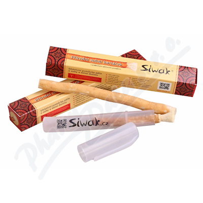 Siwak Miswak Přírodní Zubní Kartáček+pouzdro
