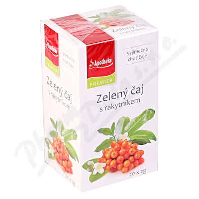 Apotheke Zelený čaj S Rakytníkem 20x2g