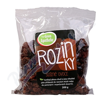 Green Apotheke Rozinky Nesířené 200g
