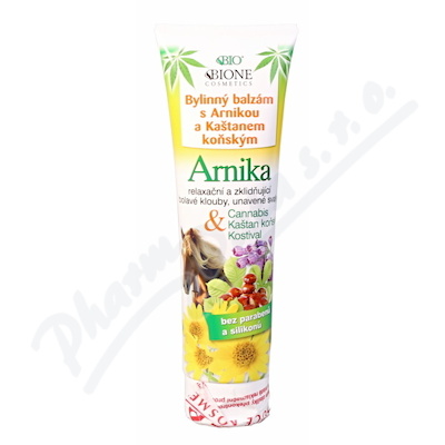 Bio Bione Bylin.balzám Arnika/kaštan Koňský 300ml