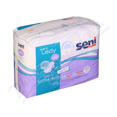 Seni Lady Extra Plus vložky absorpční pro ženy,15x33cm, savost 590ml, 1