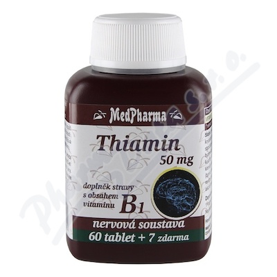 Medpharma Thiamin (vitamin B1) 50mg Tbl.67