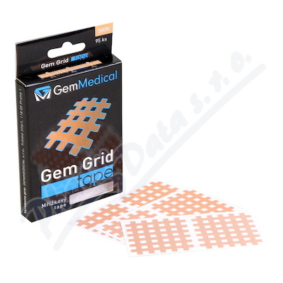 GM Gem Grid tape vel.A-B-C 95ks tělová barva