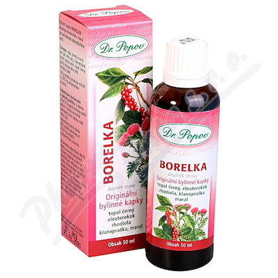 Dr.popov Kapky Bylinné Borelka 50ml