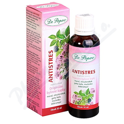 Dr.popov Kapky Bylinné Antistres 50ml