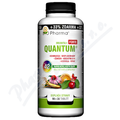 Quantum Imunita+ Forte 42 Složek Tbl.90+30 Bio-ph.