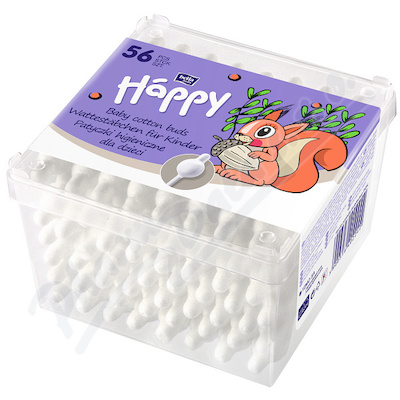 Happy hygienické tyčinky 56ks