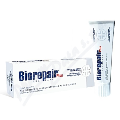 Biorepair Plus Pro White Zubní Pasta 75ml
