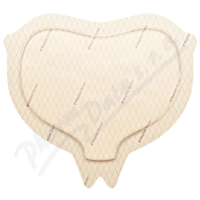 Mepilex Border Sacrum 16x20 cm, 5 ks, samolepící absorpční pěnové krytí