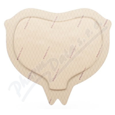 Mepilex Border Sacrum 22x25 cm, 5 ks, samolepící absorpční pěnové krytí