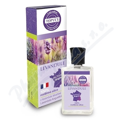 Topvet Levandule 100% Rostlinná Silice 10ml