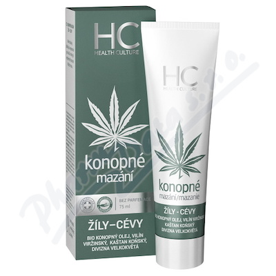 Konopné Mazání žíly-cévy 75ml