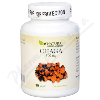 Natural Medicaments Chaga 500mg Cps.90