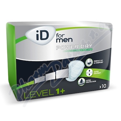 Vložky Absorpční Id For Men Level 1+ cotton feel,385ml,10ks
